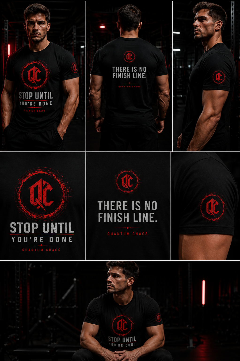 Stop Until You're Done™ Performance Tee