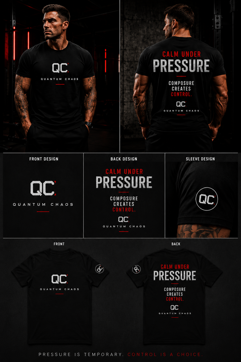 Calm Under Pressure™ Performance Tee