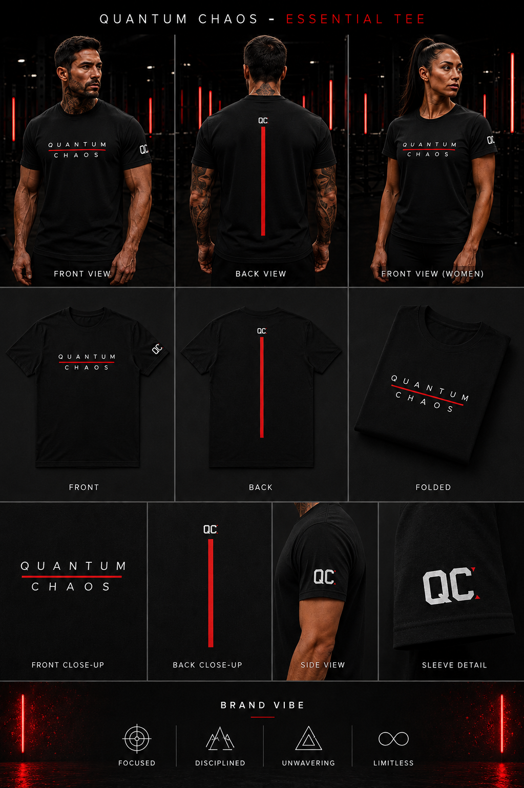 Quantum Chaos™ Essential Tee