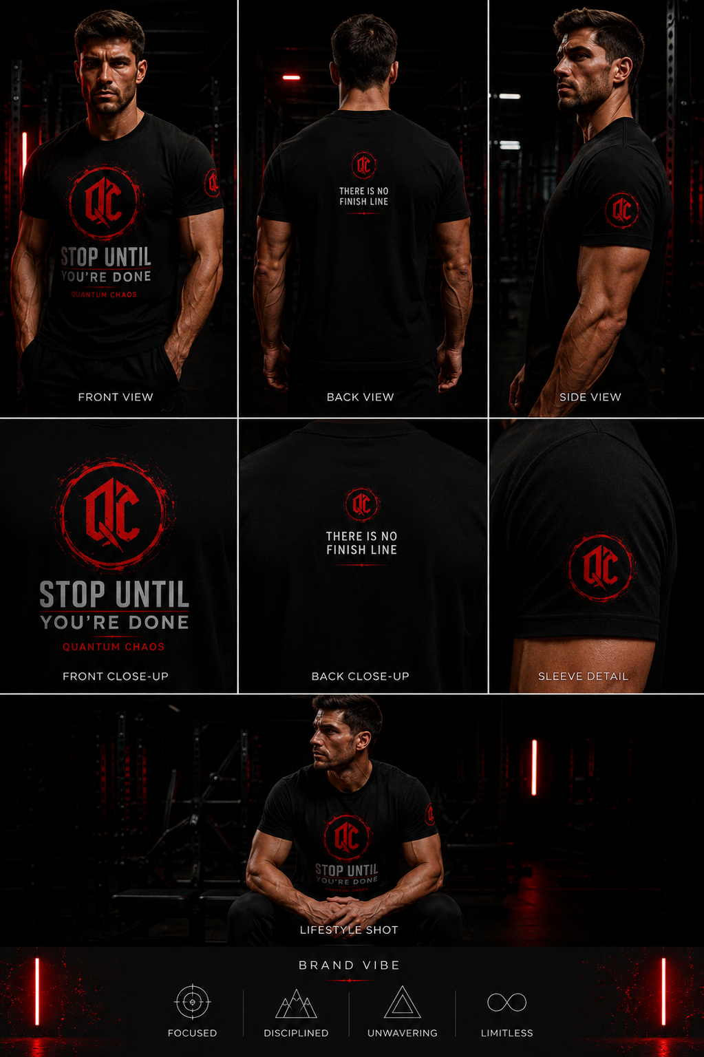 Stop Until You're Done™ Performance Tee
