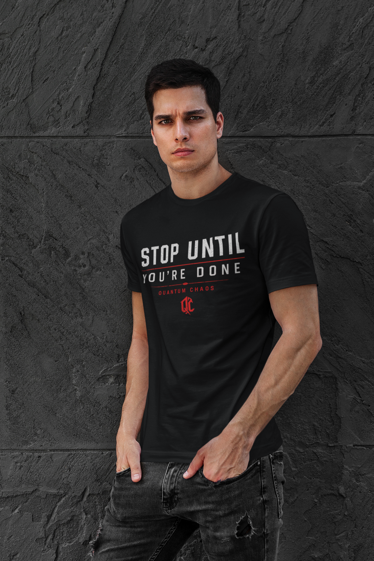 Stop Until You're Done™ Performance Tee